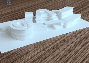 Architectural Model "Student Project" - AMTech 3D Printing Egypt