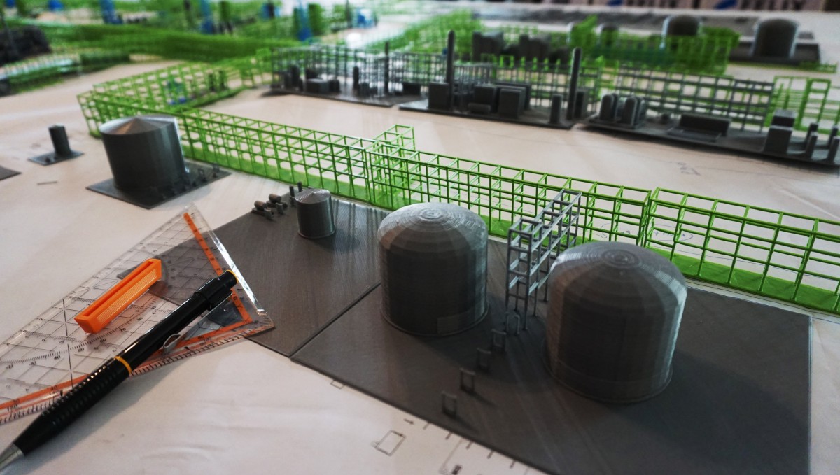 Zohr LNG Plant - AMTech 3D Printing Egypt