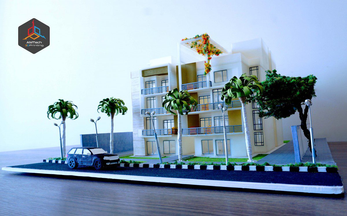 Detailed Architectural 3D Model ALMARASEM - AMTech 3D Printing Egypt