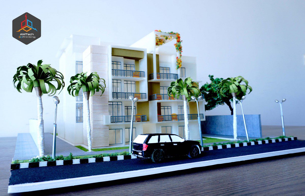 Detailed Architectural 3D Model ALMARASEM - AMTech 3D Printing Egypt