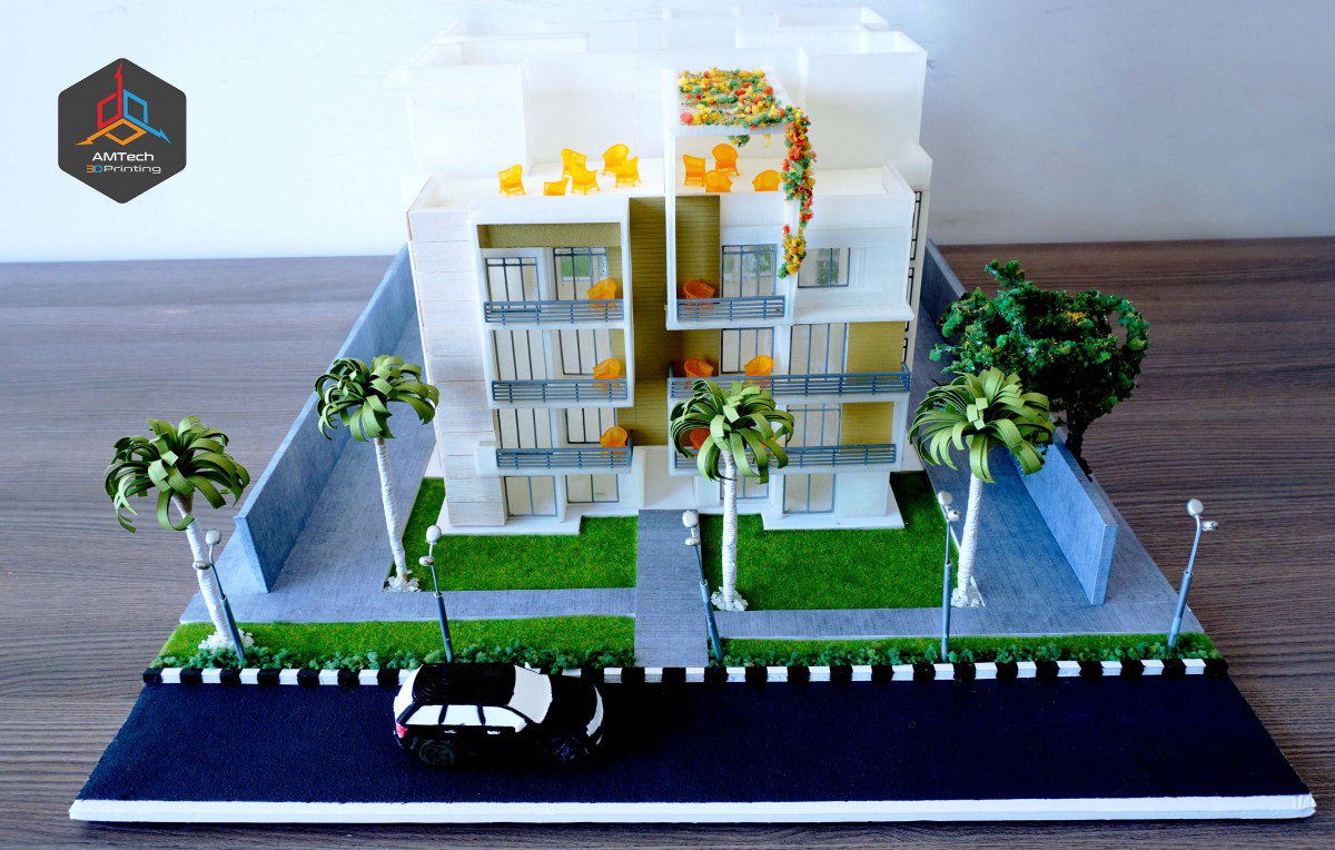 Detailed Architectural 3D Model ALMARASEM - AMTech 3D Printing Egypt