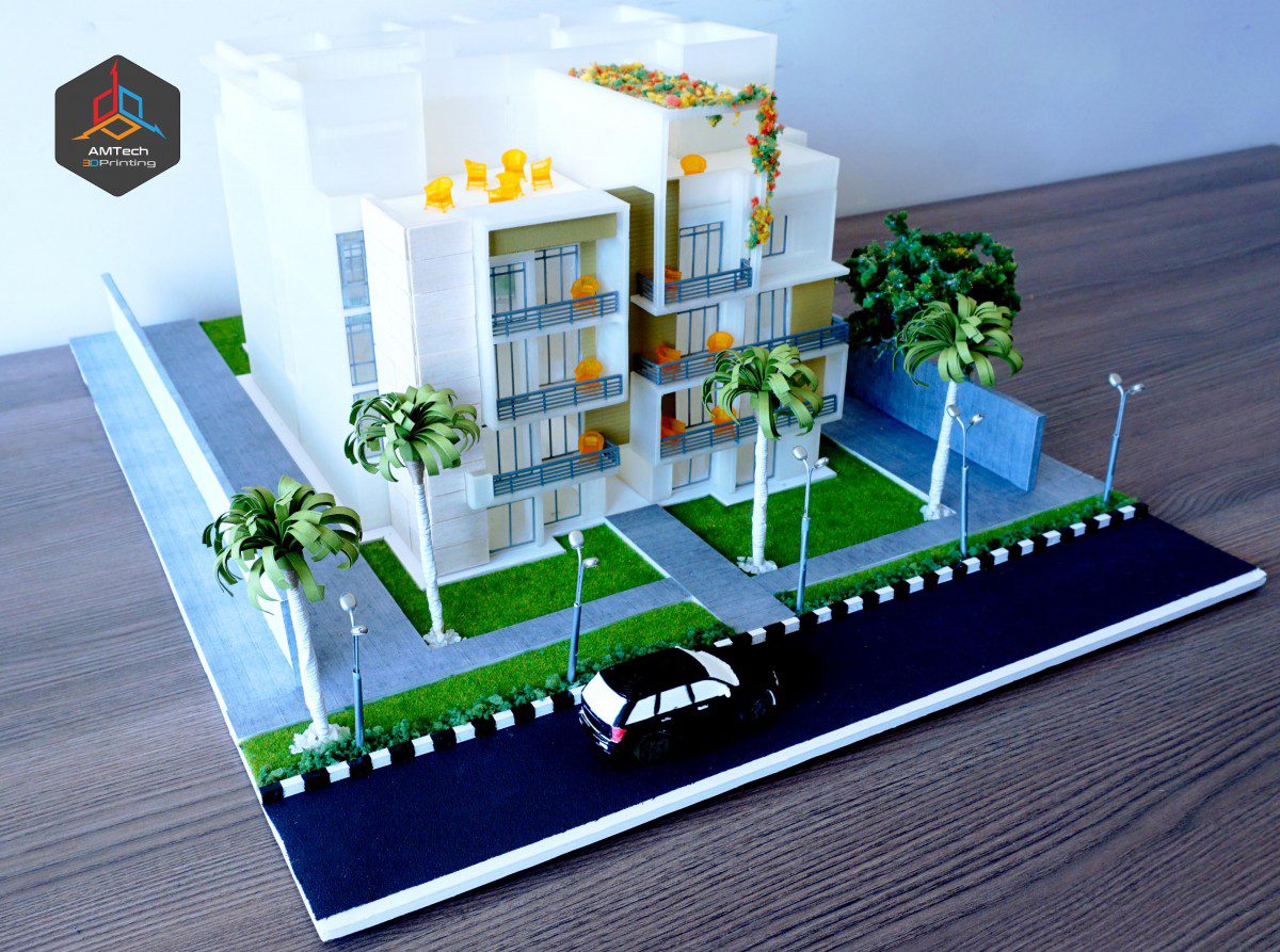 Detailed Architectural 3D Model ALMARASEM - AMTech 3D Printing Egypt