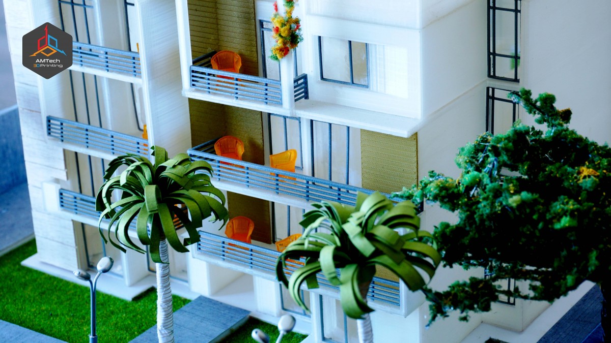 Detailed Architectural 3D Model ALMARASEM - AMTech 3D Printing Egypt