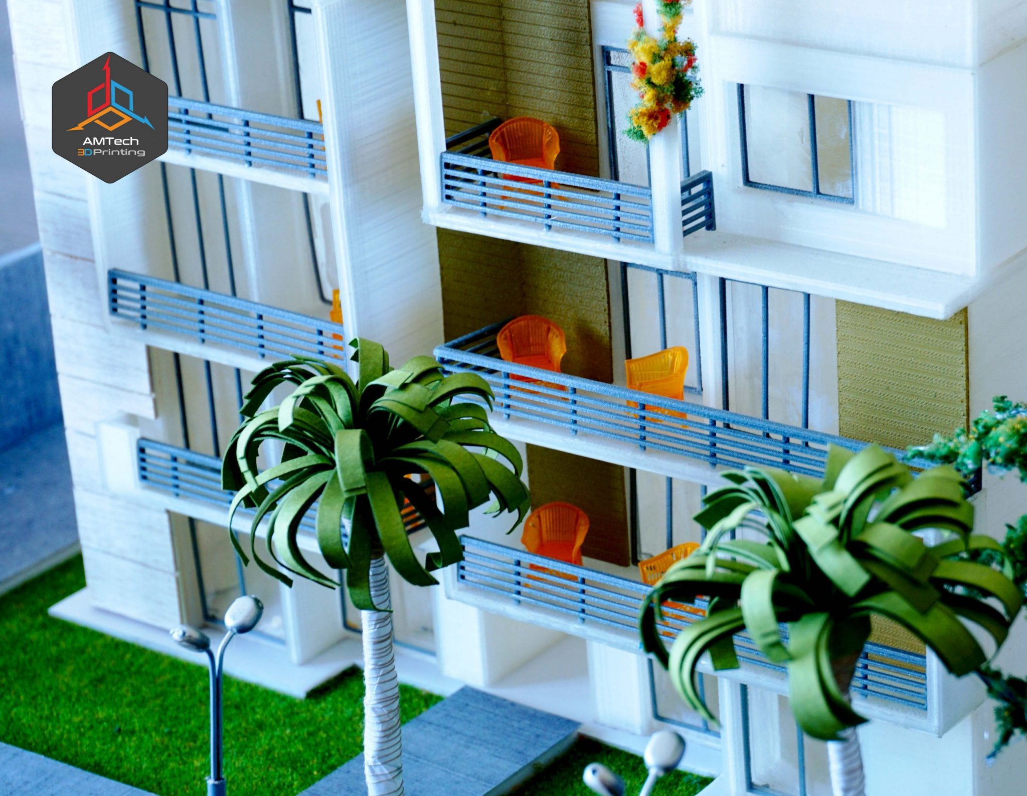 Detailed Architectural 3D Model ALMARASEM - AMTech 3D Printing Egypt