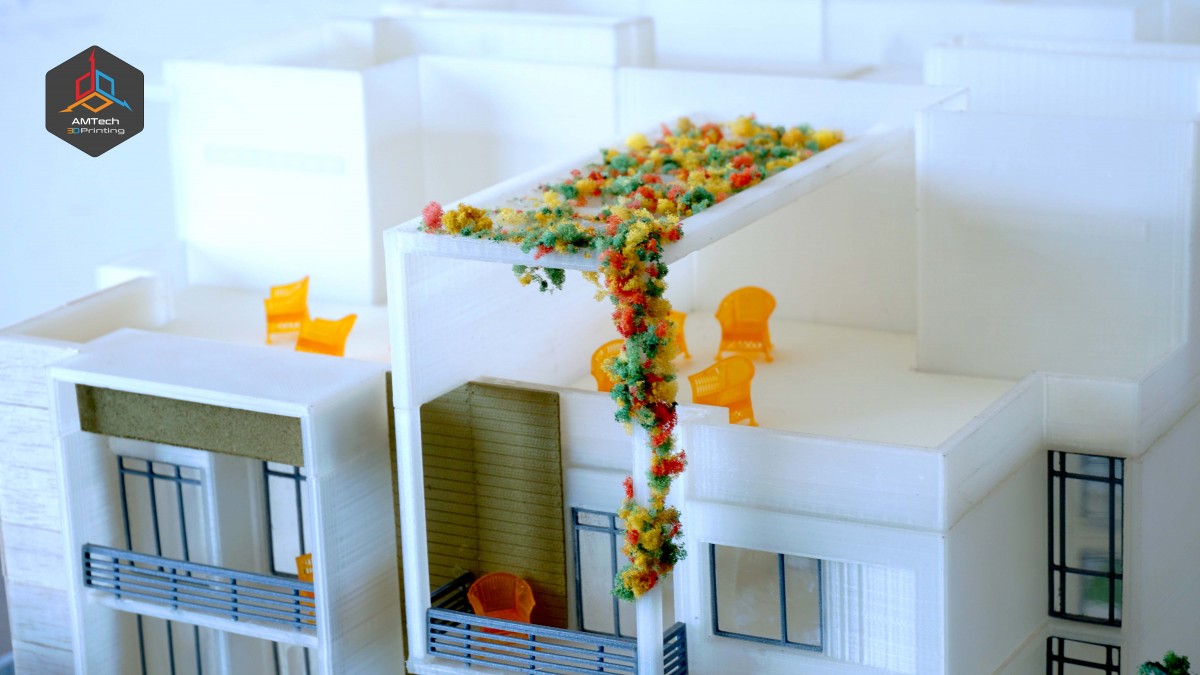 Detailed Architectural 3D Model ALMARASEM - AMTech 3D Printing Egypt