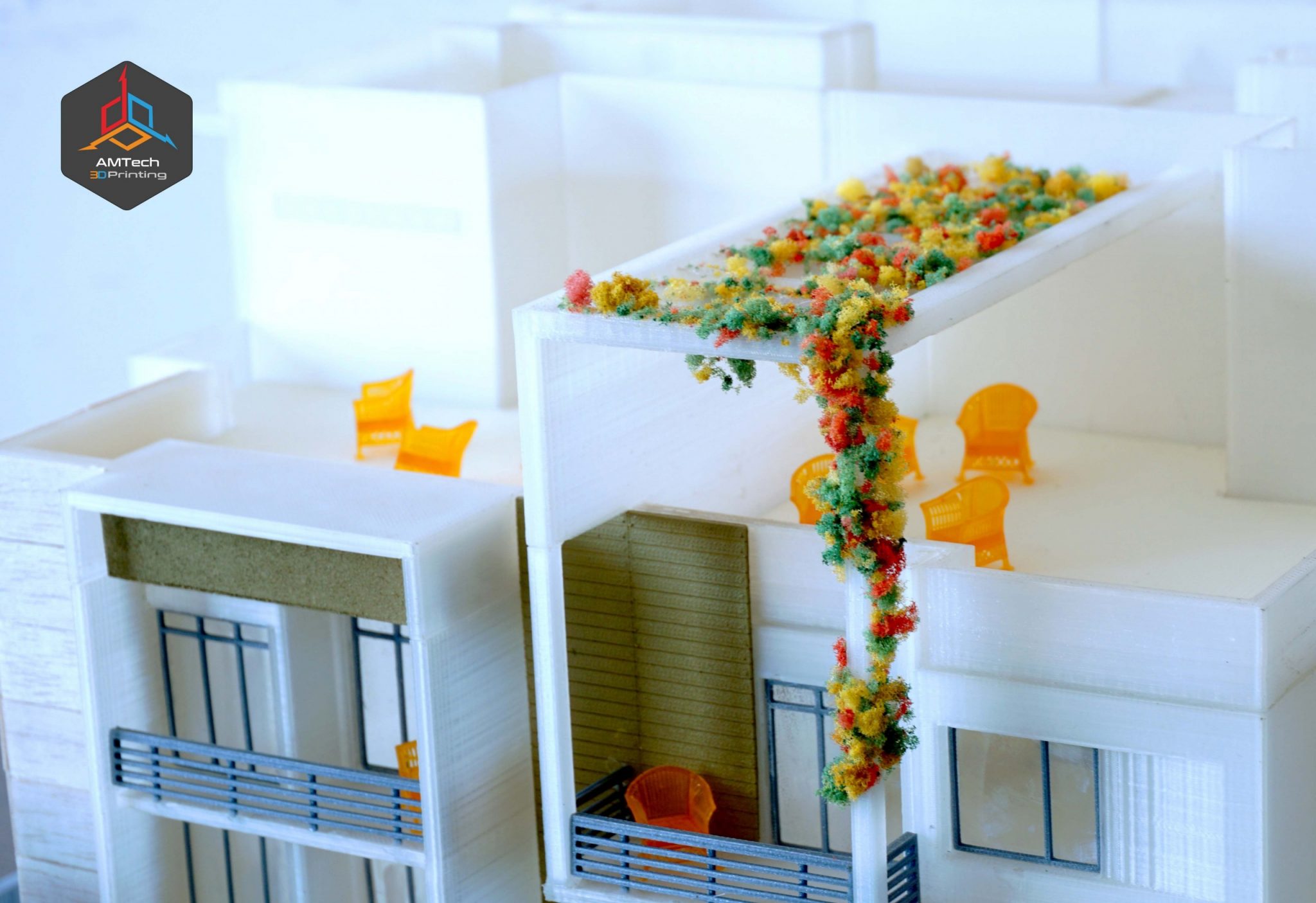 Detailed Architectural 3D Model ALMARASEM - AMTech 3D Printing Egypt