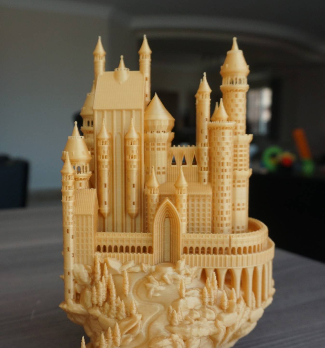 3D Printed Medieval Castle